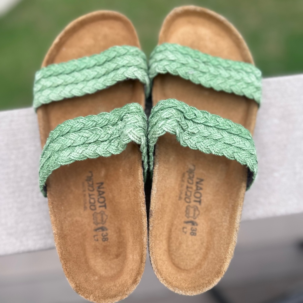 Naot slide sandals
